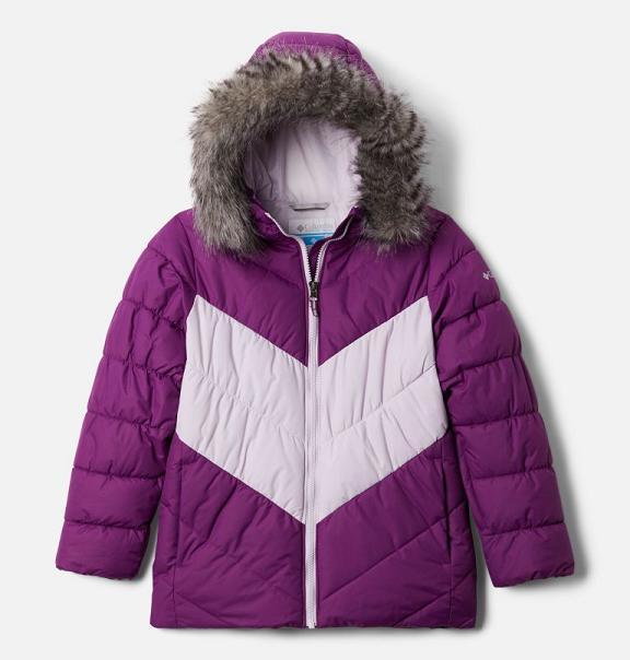 Columbia Arctic Blast Ski Jacket Navy Pink For Girls NZ64815 New Zealand